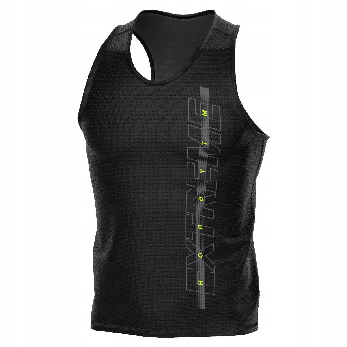 Tank top techniczny Sector M Czarny