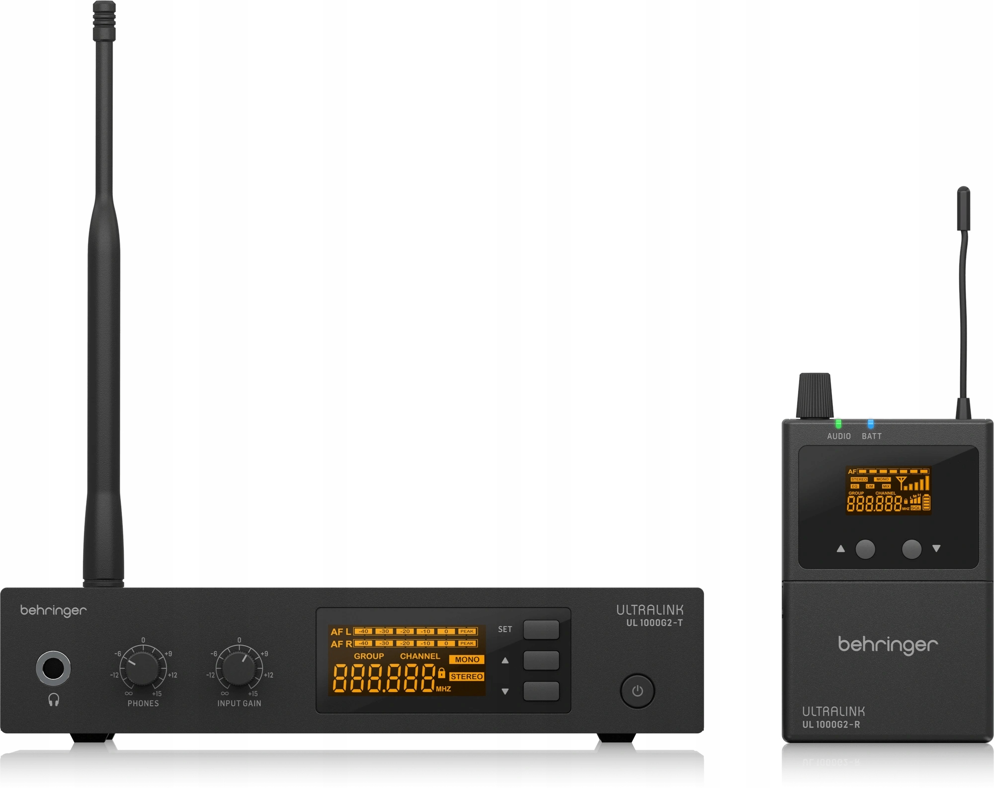 Behringer Ul 1000G2 – bezdrátový systém do uší