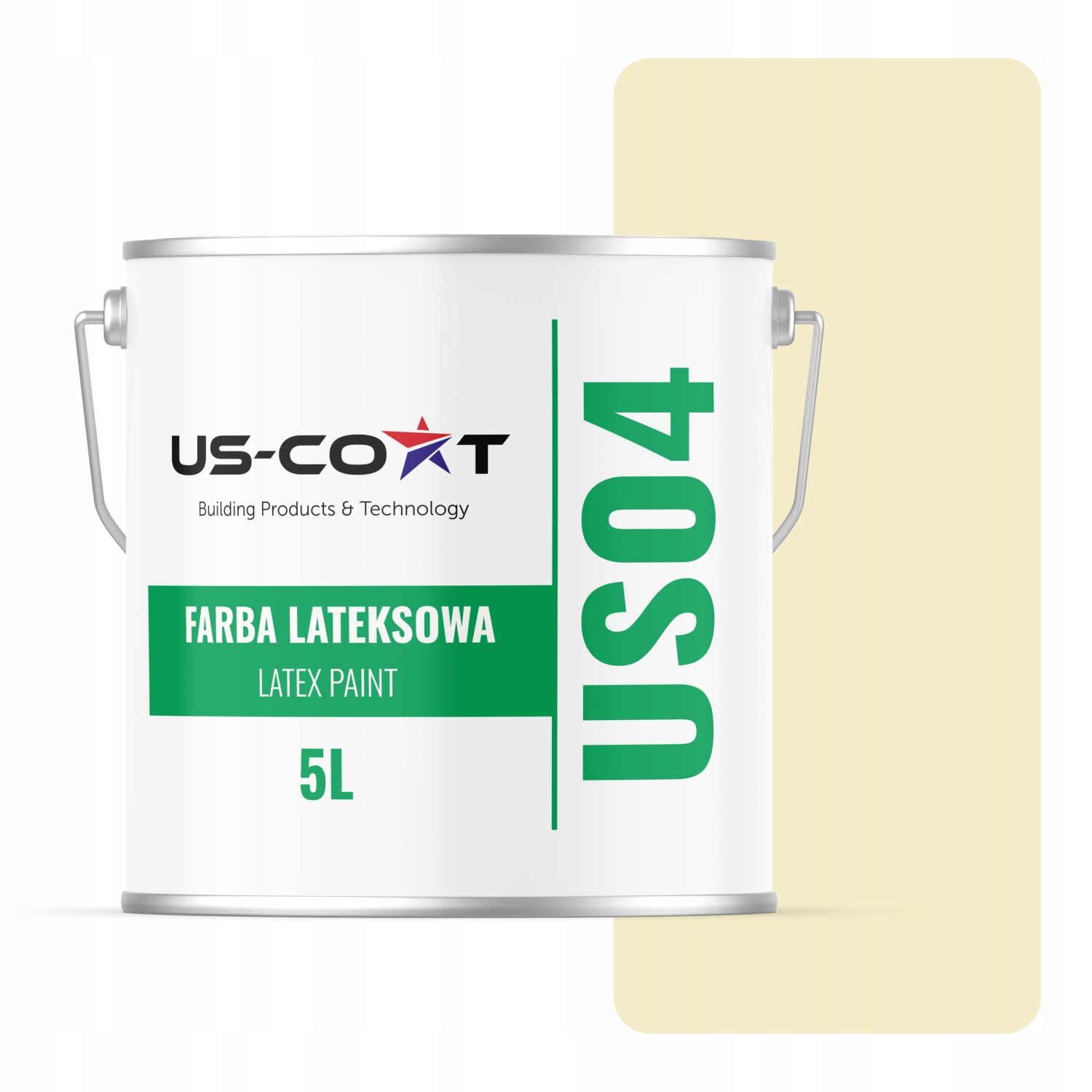 Barva Barva Bledě Žlutá H6883 5L Hluboká Matná Pro Stropní Stěny