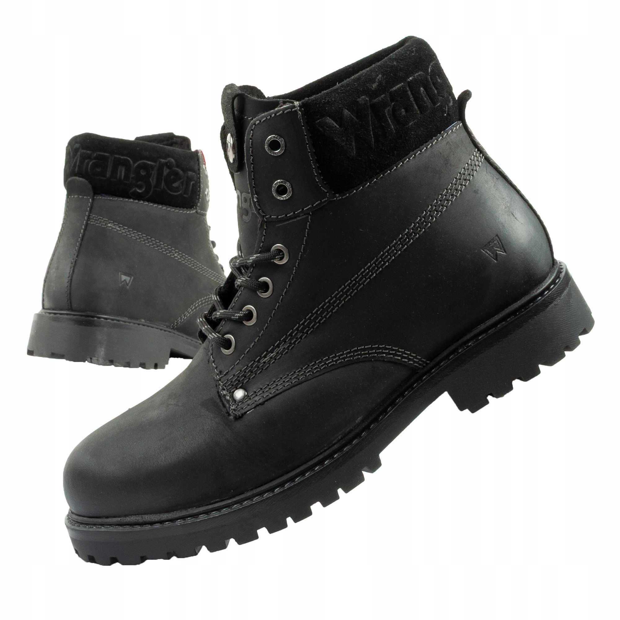 Pánské boty, kotníkové boty kozačky, Wrangler Arch Fur vel. 42, elegantní, zateplené