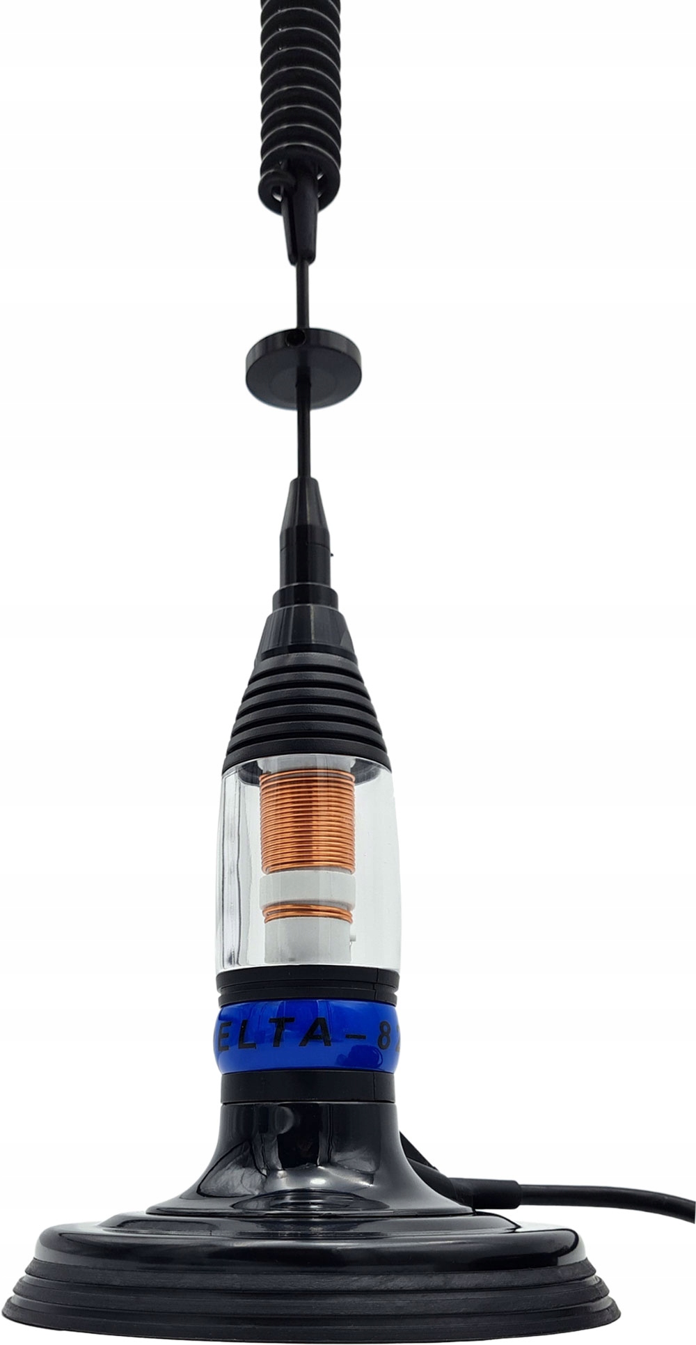 Anténa Cb Delta magnetická 69 Cm základna 12 cm černá diskrétní účinná