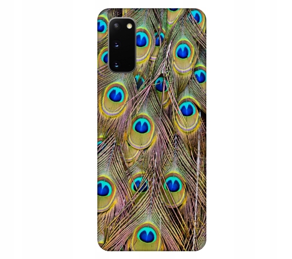 

Etui na telefon Samsung Galaxy S20 Pawie pióra