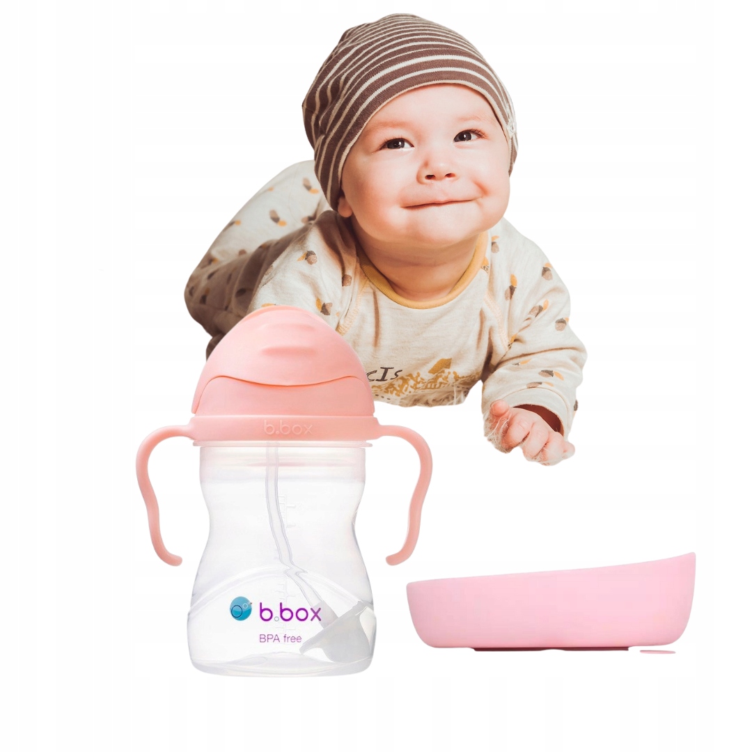 

Bidon B.box Miseczka Doidy Zestaw różowy