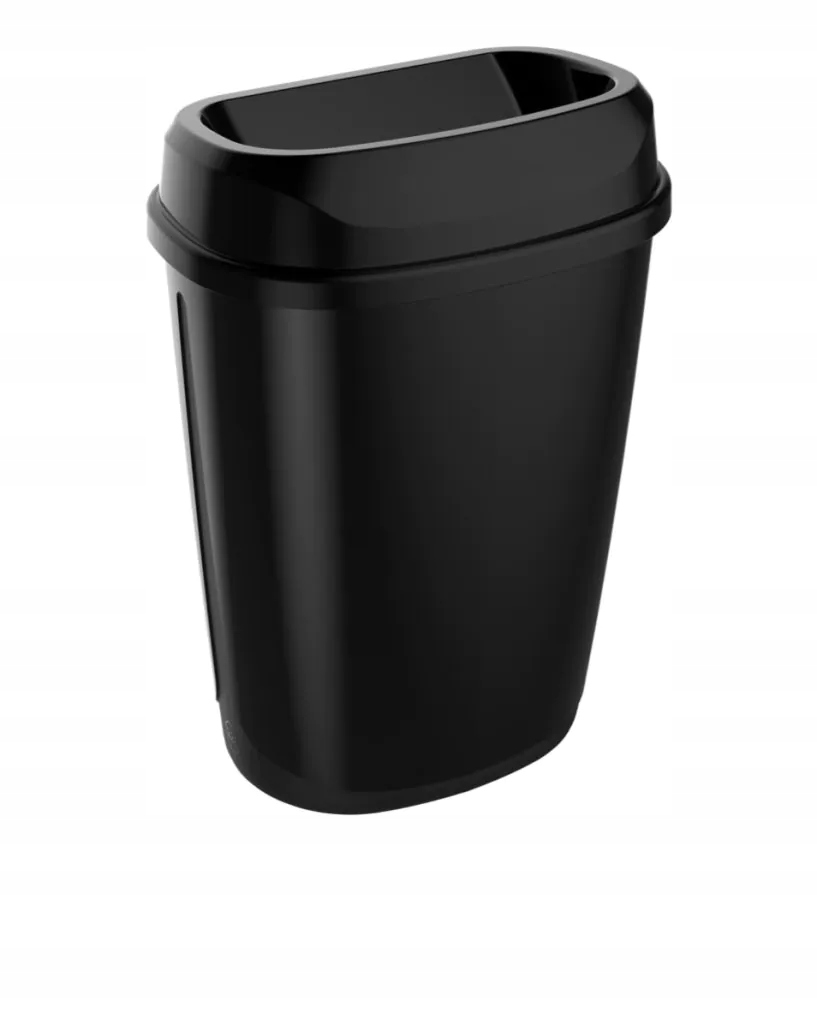 Stella Odpadkový kôš 32L s otvorenou pokrievkou Abs 20.311-B, čierny