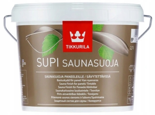 Tikkurila Supi Sauna Baza Ep Lakier Akrylowy 2.7L