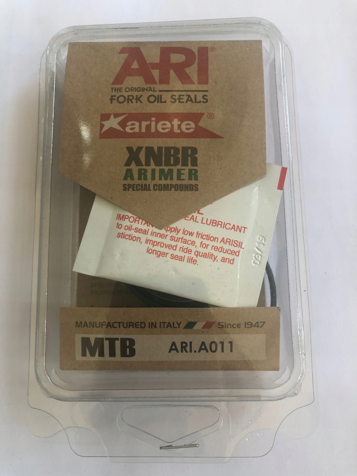 Cyklistické těsnění Ariete ARI.A011