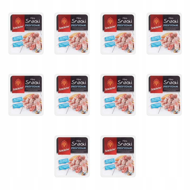Mini snack salami pleśniowe 100 g Salami z Dębicy X10