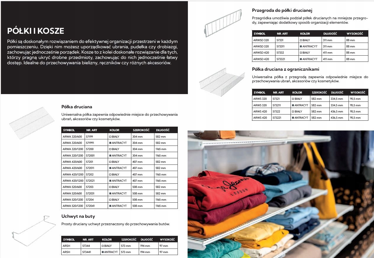 System regałowy Integri SZYNA PIONOWA MONTAŻOWA pojedyncz WLS 1000 1m BIAŁA Liczba drzwi inna