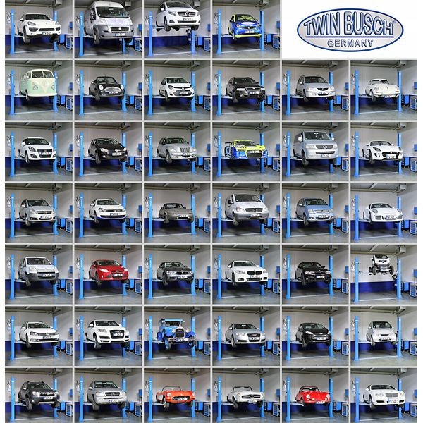 PODNOSNIK 2 KOLUMNOWY TWIN BUSCH MODEL TW242E 4 2T Minimum Lifting Height 96 mm