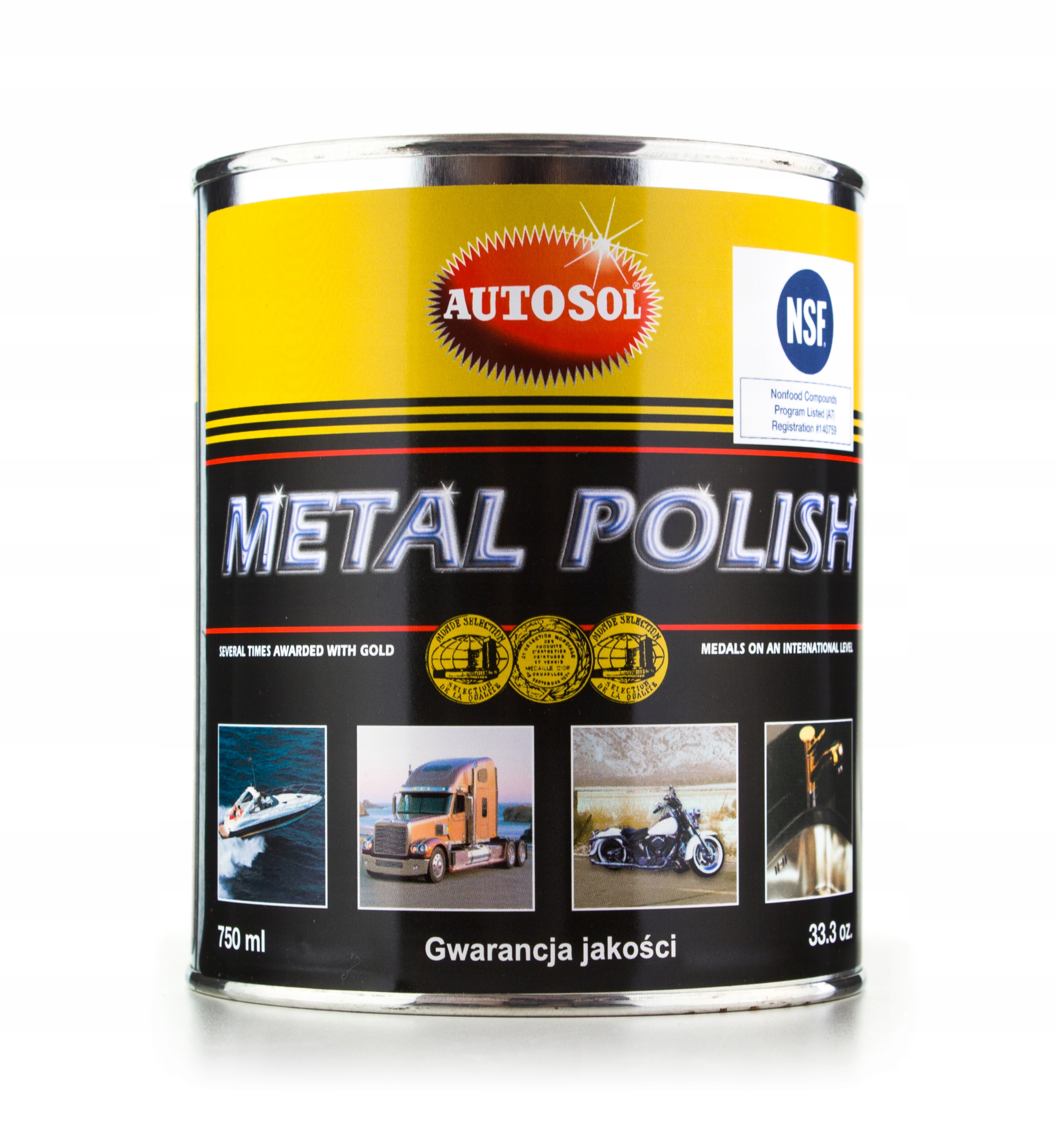 

Autosol Polish pasta do polerowania metalu 750ml