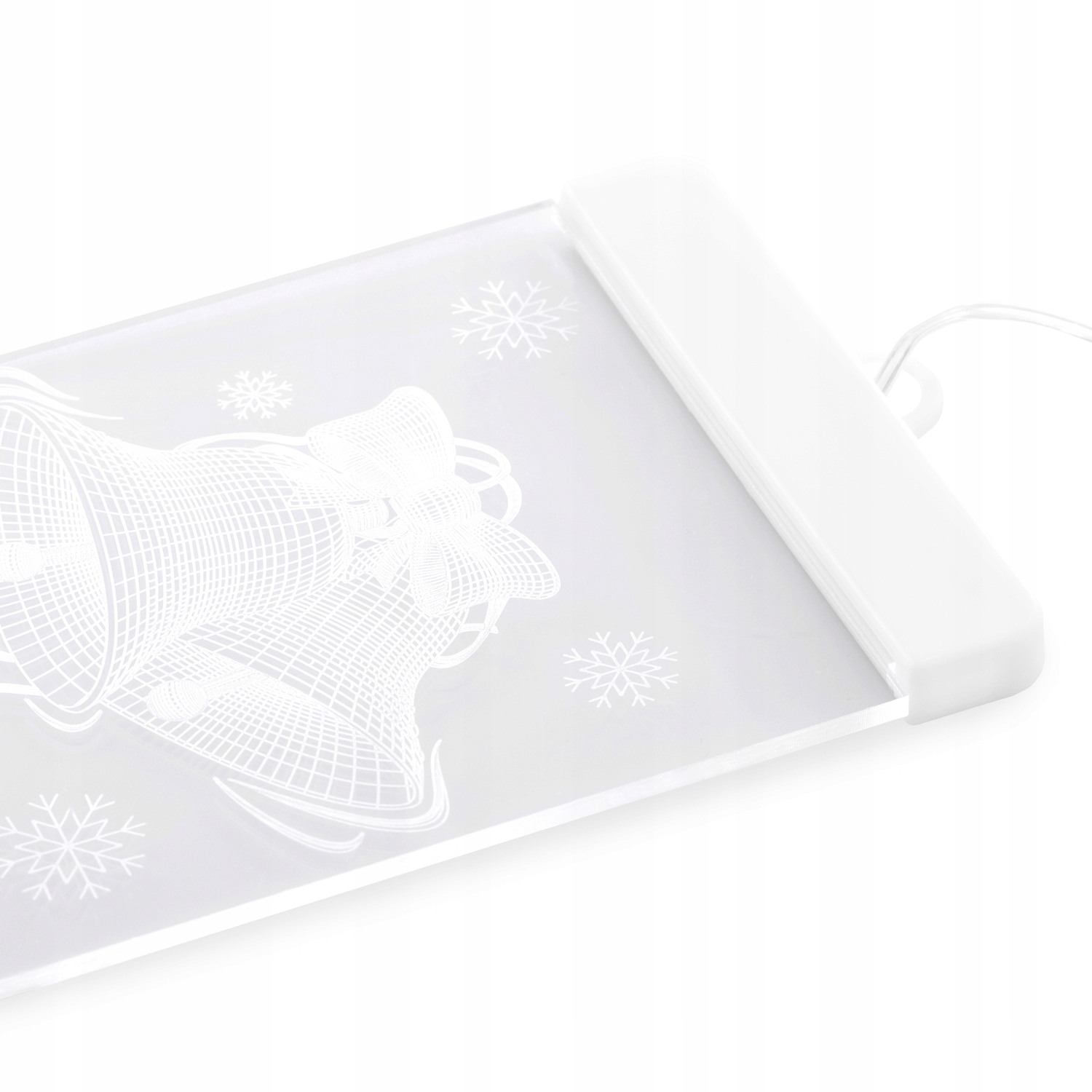 Dekoracja okienna witraż LED Dzwoneczki święta Rodzaj iluminacji inny