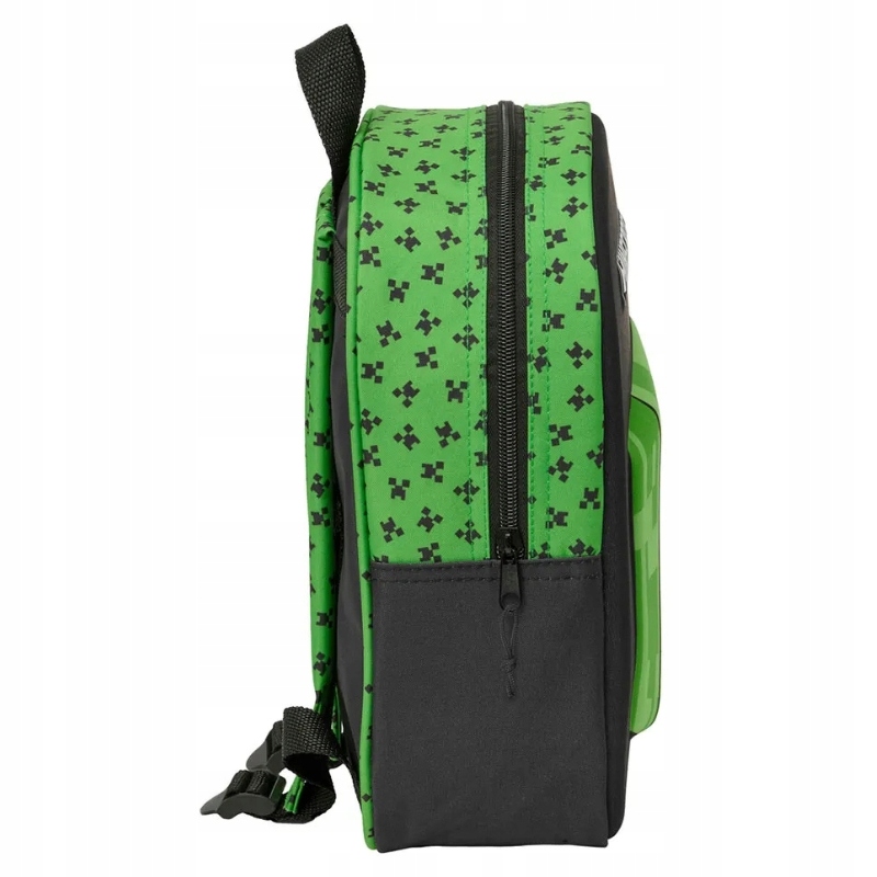 SAFTA VAIKIŠKA MOKYKLINĖ KUPRINĖ SU VIENU SKYRIUMI, 3D SPAUSDINTU MINECRAFT CREEPER Gamintojo kodas MIN27