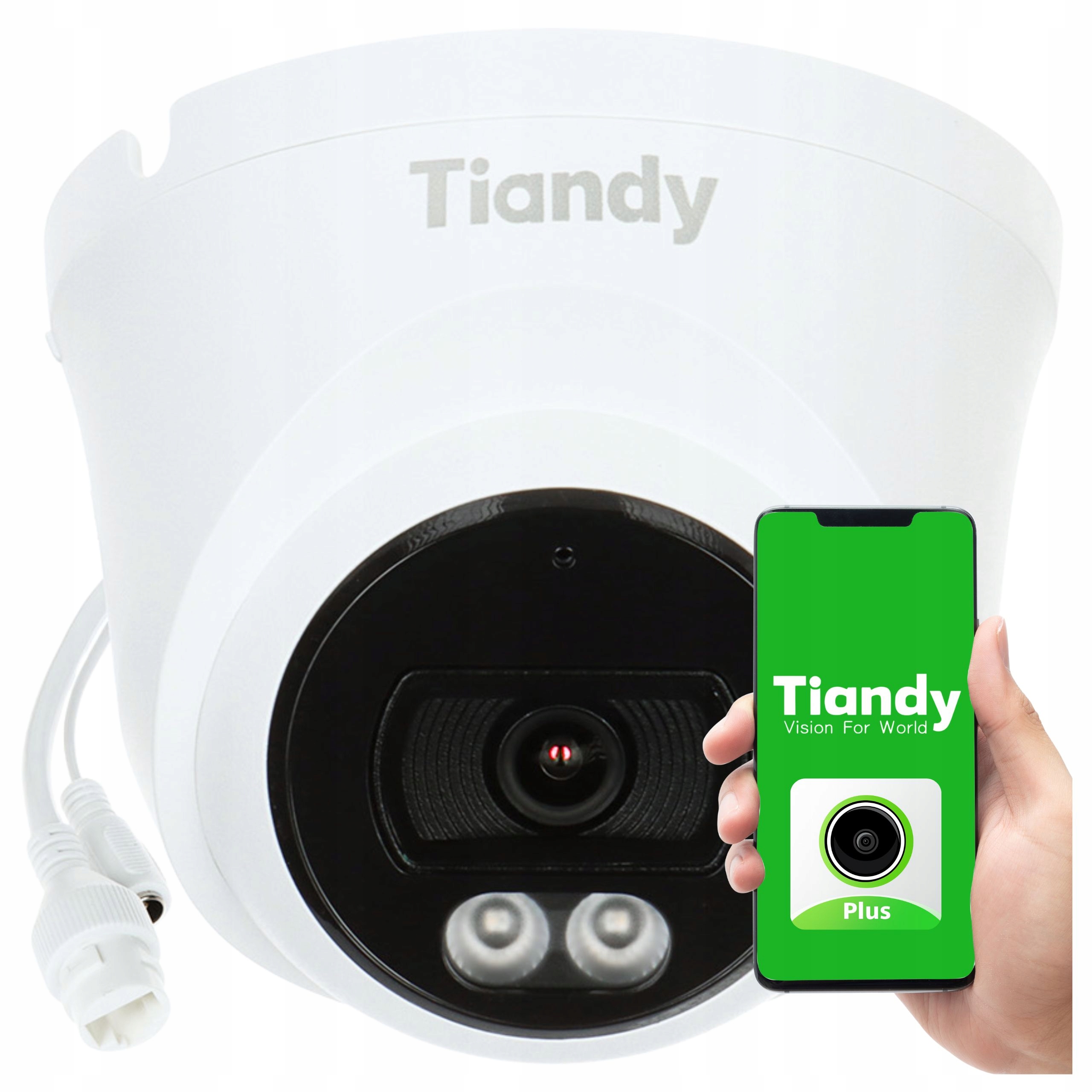 Ip kamera Tiandy TC-C34XS Spec:I3W/E/Y/M/2.8mm/V4.2 4 Mpx Color Maker Rtc
