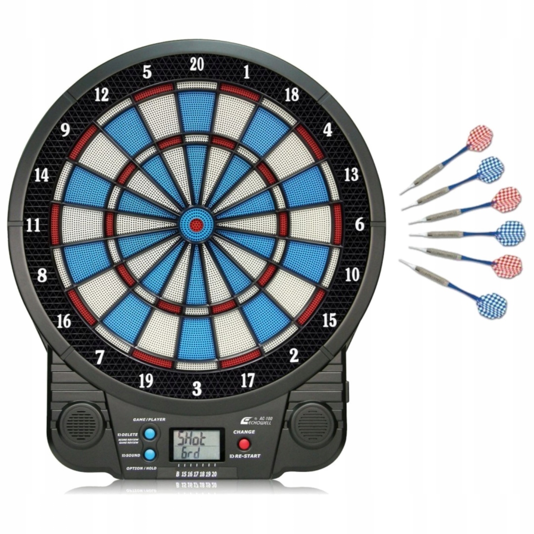 Elektronická Šipková Hra Echowell Ac 100