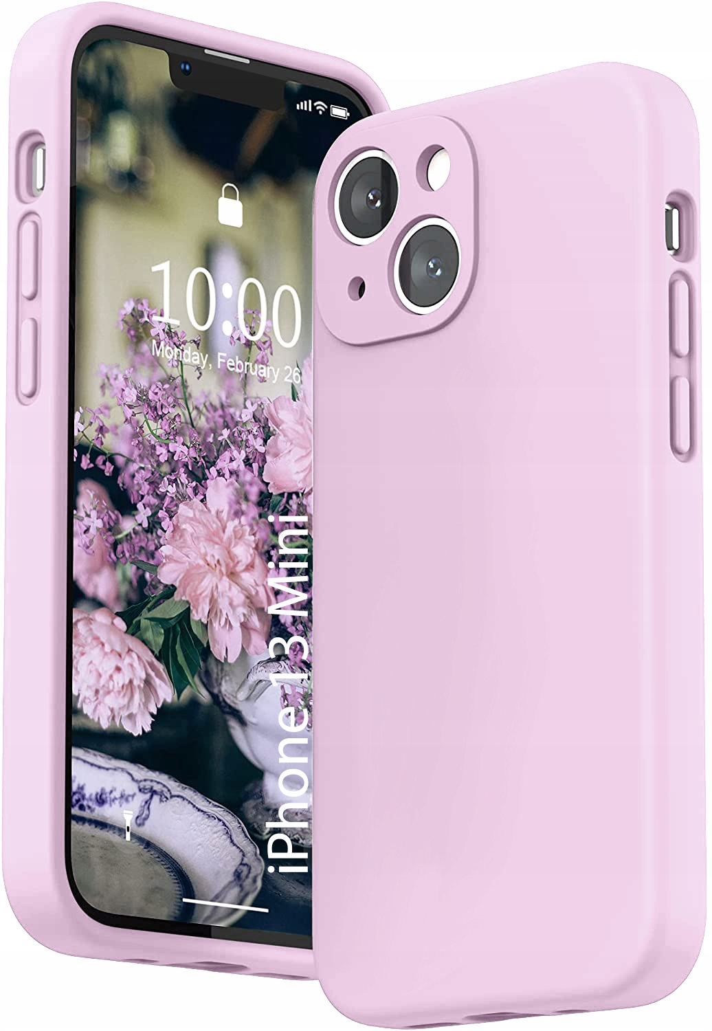 

Etui Lawendowe Liquid Silicon do iPhone 13