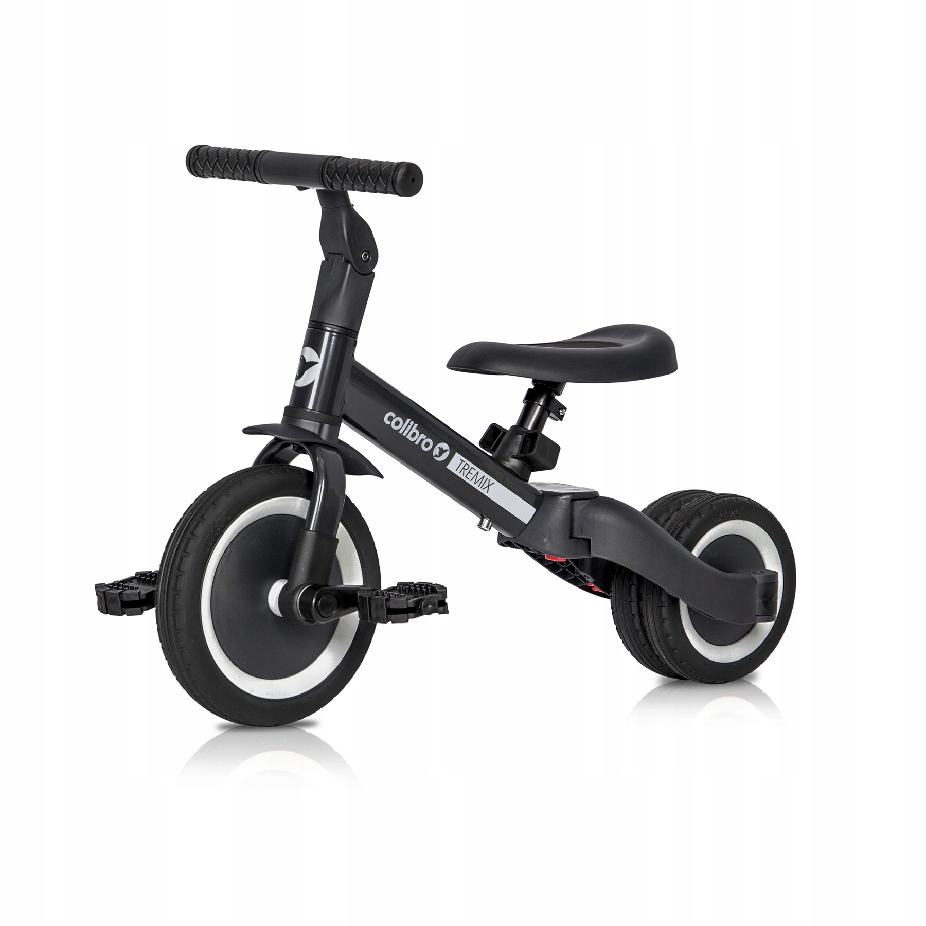 Rowerek TRÓJKOŁOWY jeździk dziecięcy TREMIX 4w1 ++ Model Rowerek biegowy trójkołowy dla dzieci 4w1 Tremix