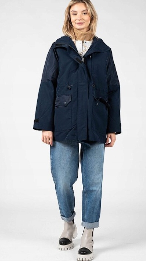 Pepe Jeans Dámská Tmavě Modrá Parka Bunda S P9I