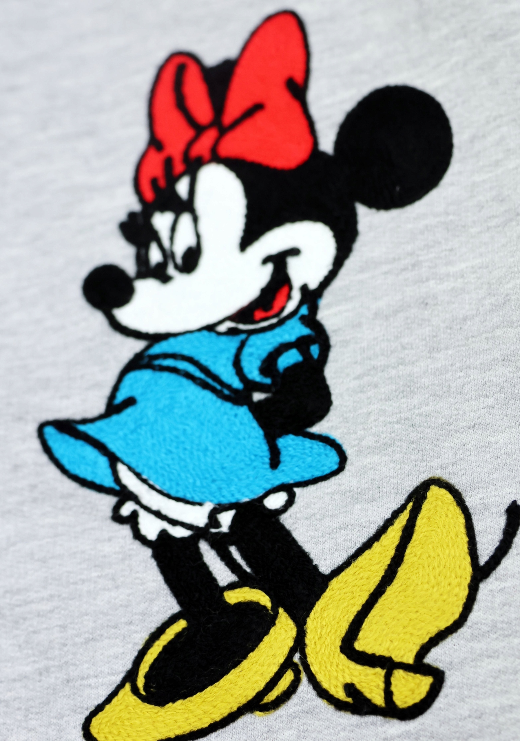 Spodnie damskie Disney Myszka Minnie Spodnie M Kieszeń Piękny Haft Wiązane Fason inny