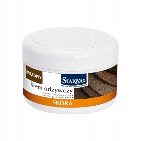 

Starwax Krem odżywczy skóra Brązowy 150ML
