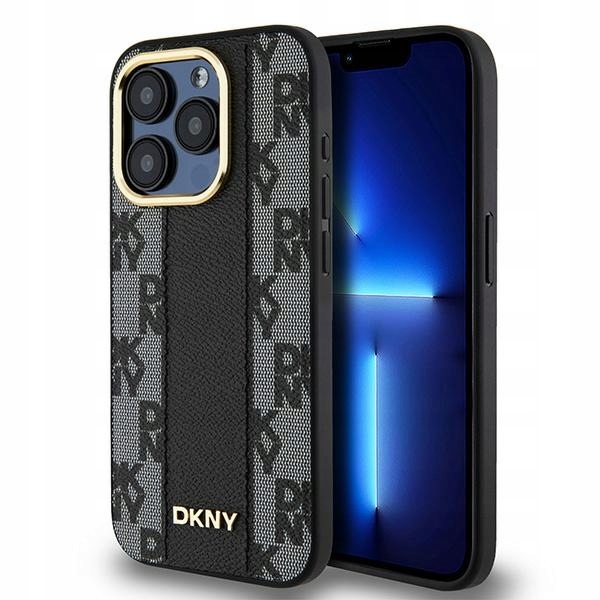 Dkny DKHMP15XPCPVSLK Pouzdro pro iPhone 15 Pro Max 6.7" černé/black tvrdé kožené