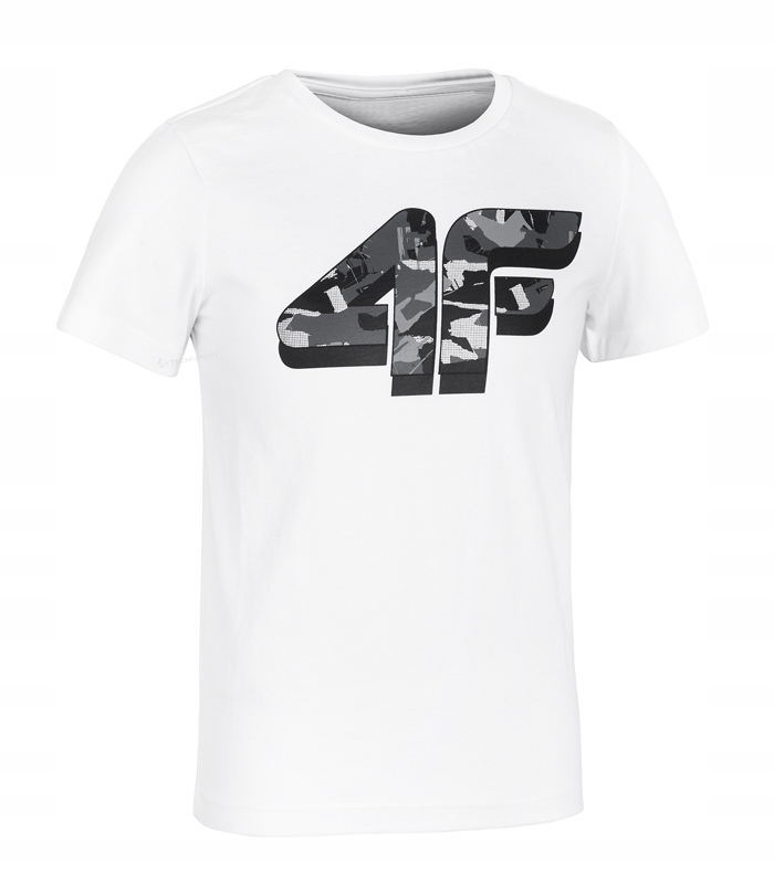 

4F Chłopięca Koszulka T-shirt Bawełna 146