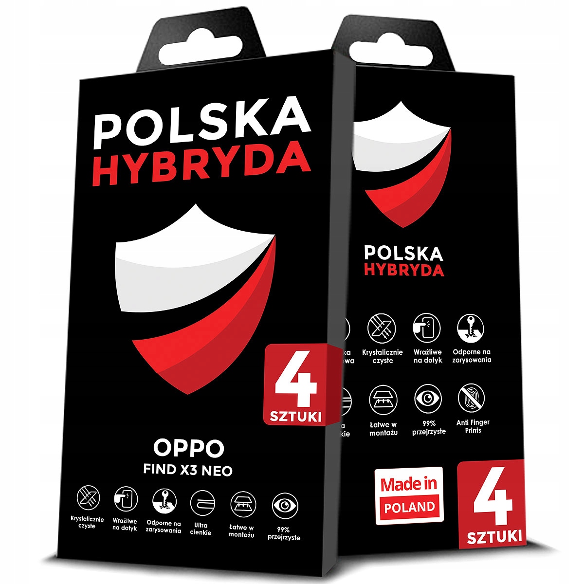 

4PACK Elastyczne Szkło Oppo Find X3 Neo