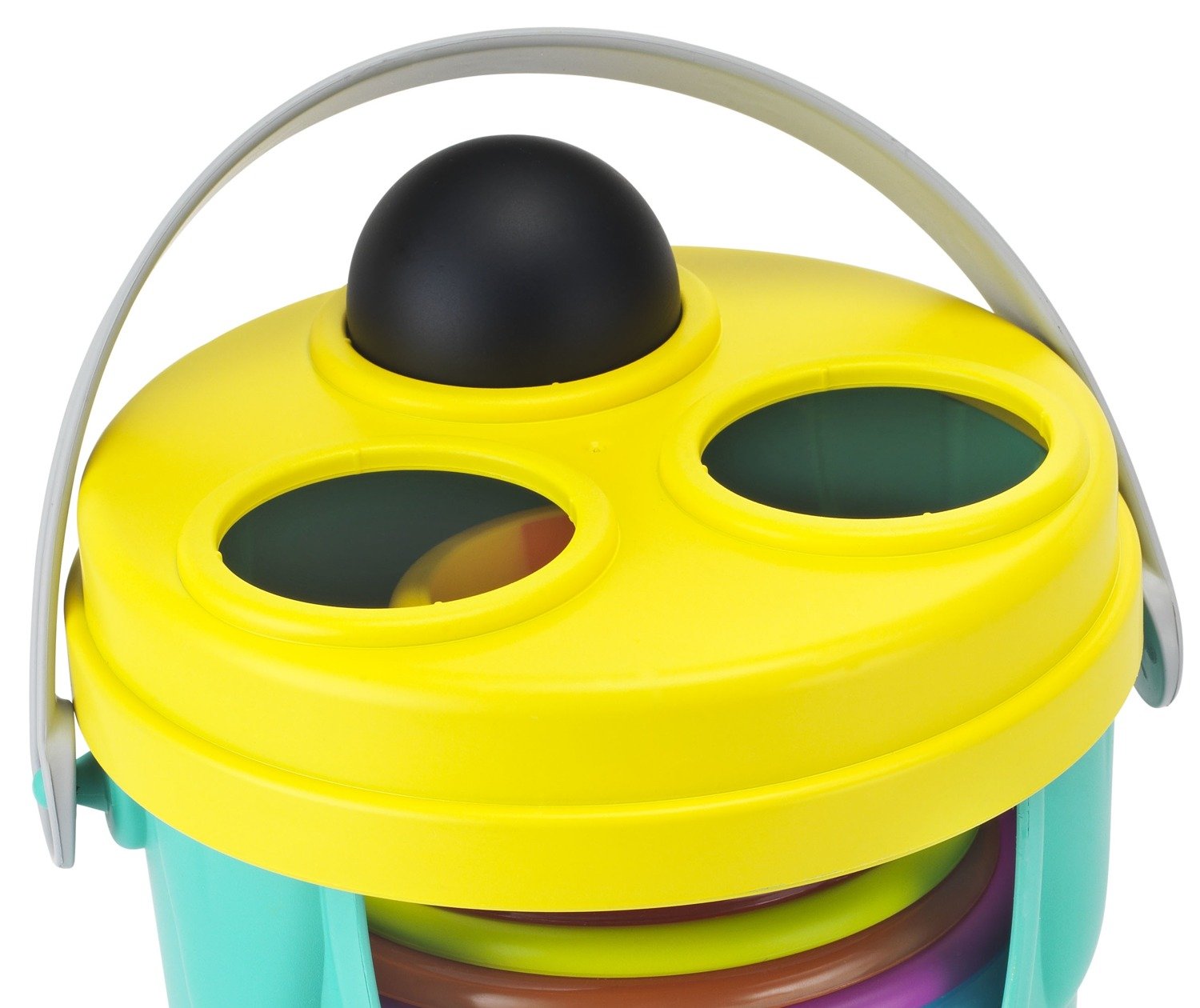 WIEŻA DLA DZIECI SORTER KUBECZKI MŁOTEK ŻYRAFA PIRAMIDA WYSOKA 80 cm B-KIDS Wysokość produktu 80 cm