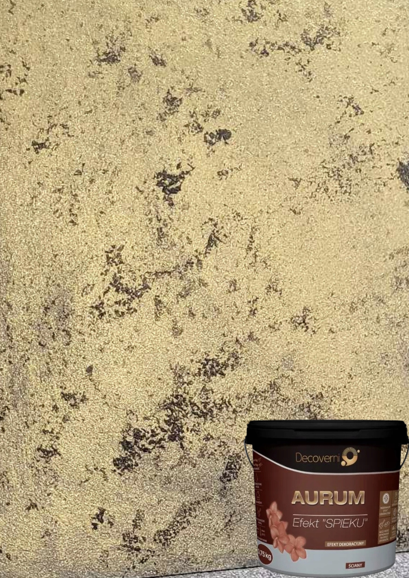 Decoverni Aurum Dekorácia v štýle Glamour Sada 5 8 m2 Olivová