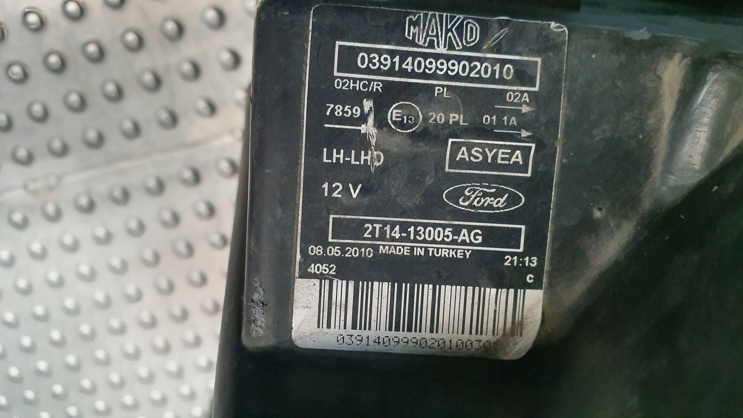 light front left FORD CONNECT 02- 2T14-13005-AG