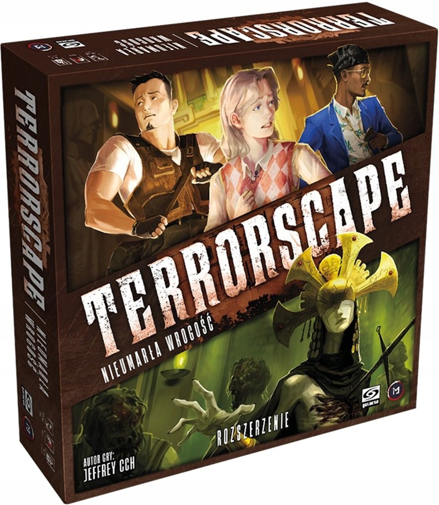Terrorscape Nieumarła Wrogość dodatek do gry planszowej