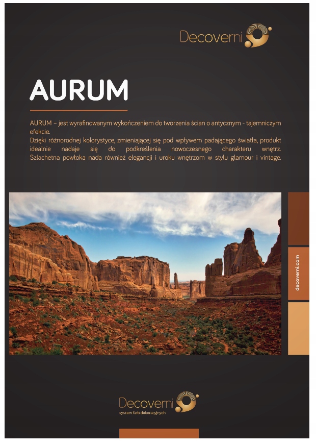 

Decoverni Aurum Dekoracja w stylu Glamour 5m2
