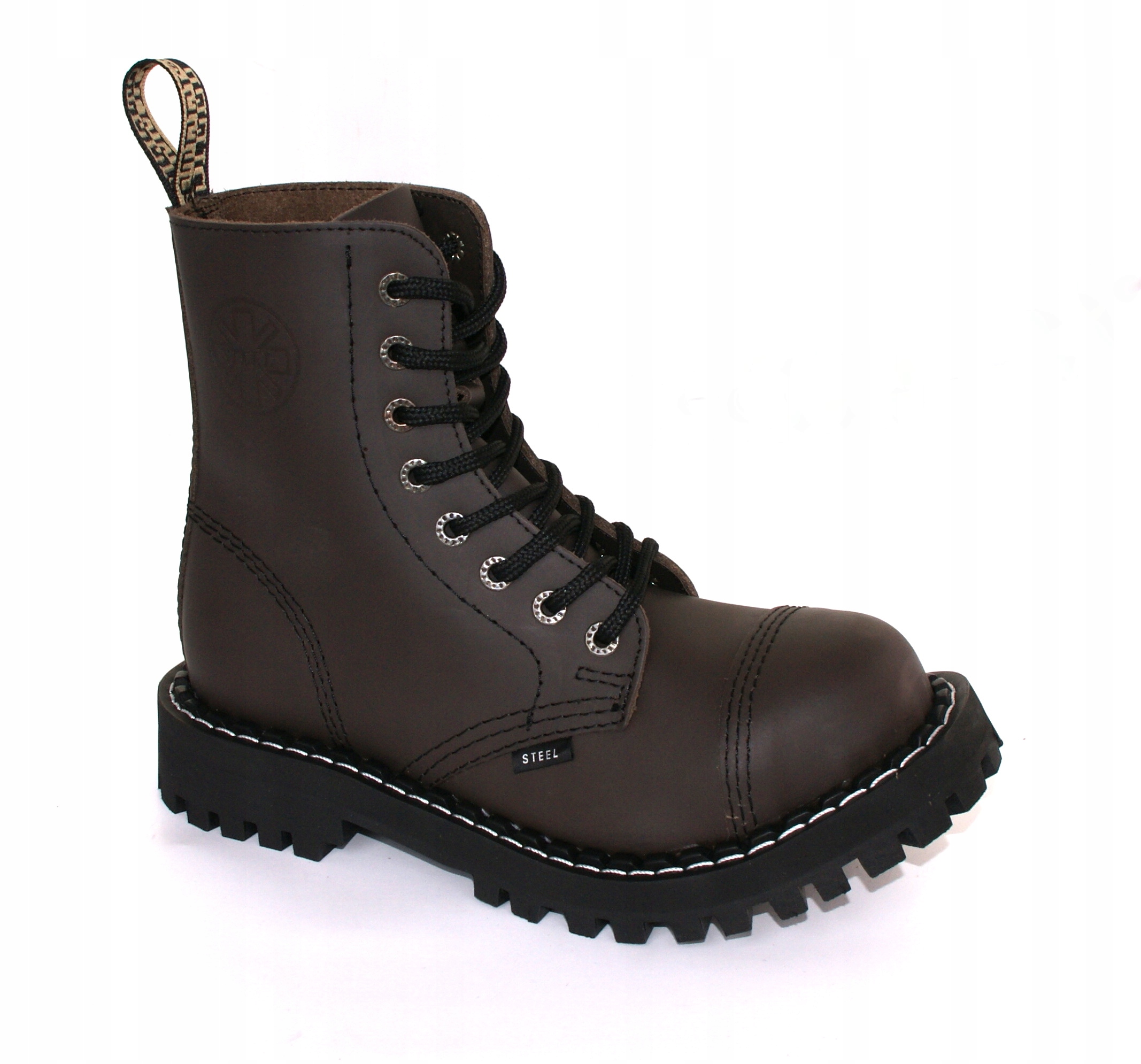 

Glany Steel Brązowe 8-DZIUR 114/O/CR.BR 45