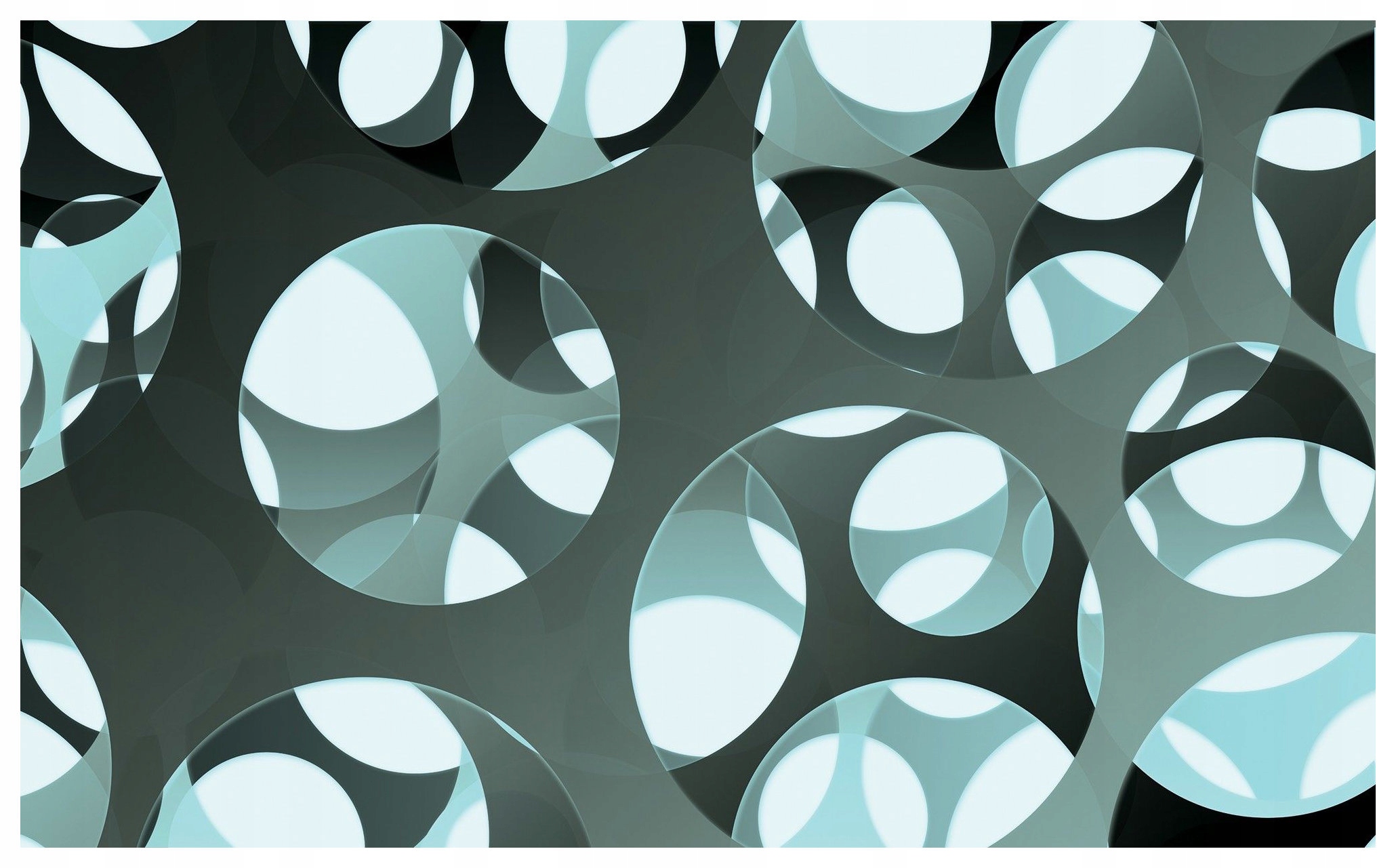 Fototapeta Geometrické kruhy a ovály abstrakce tmavé pozadí 254x184 lepidlo