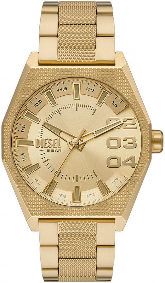 Pánské hodinky Diesel DZ2173 zlaté fashion