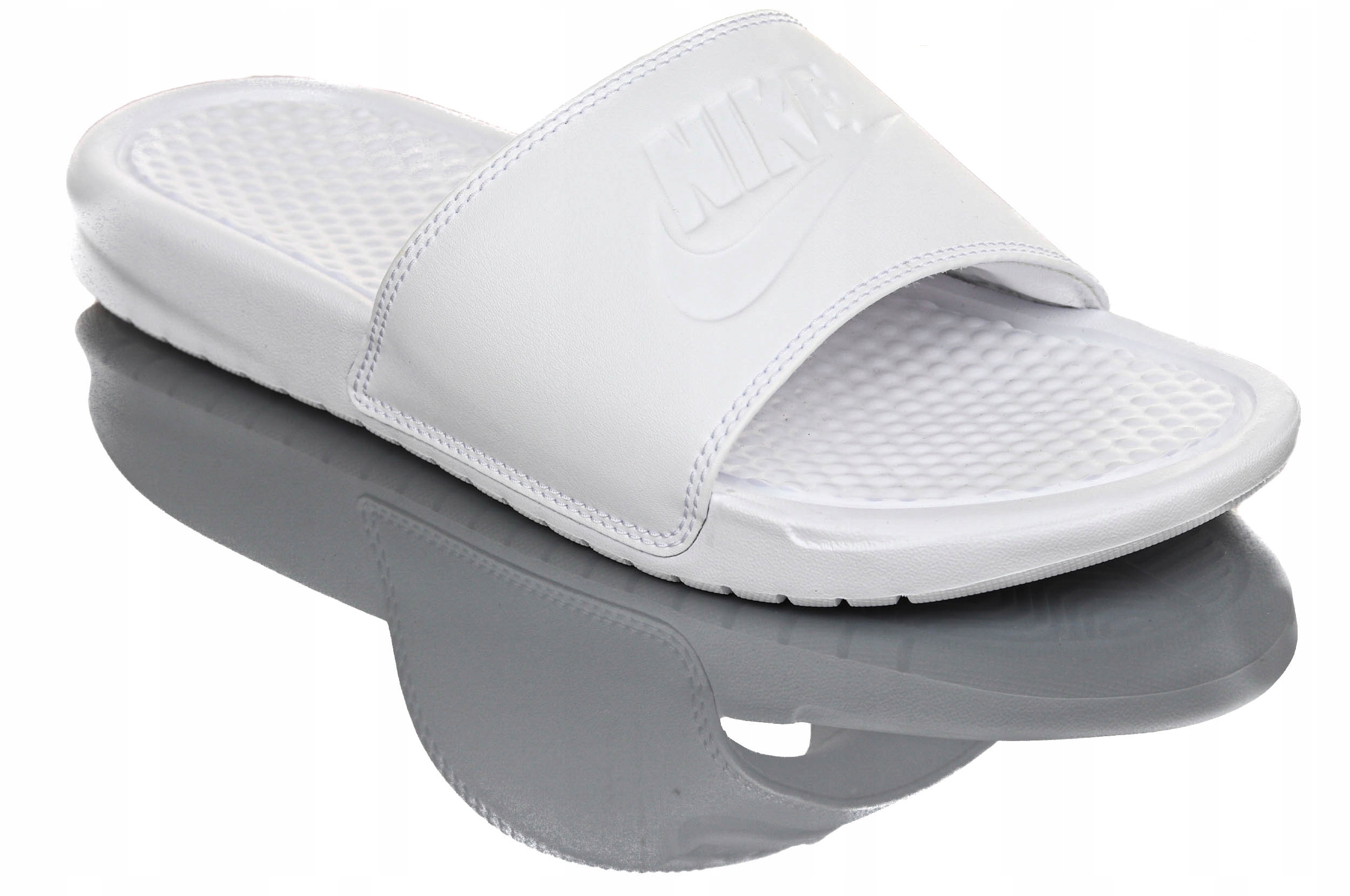

Klapki Damskie Nike Benassi Jdi Całe Białe R-40,5