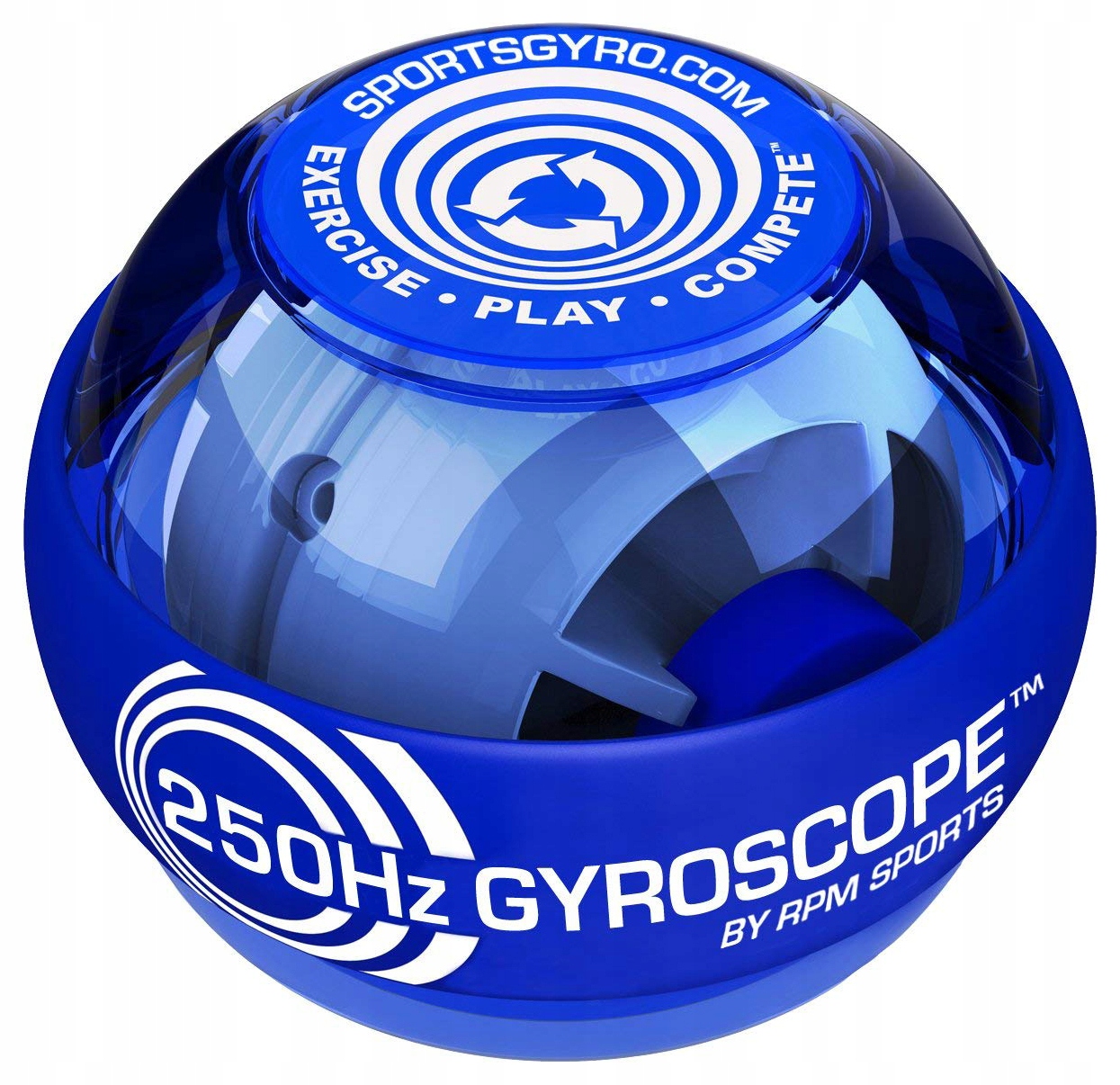 POWERBALL 250Hz ŚCISKACZ KULA ŻYROSKOPOWA DO ĆWICZENIA DŁONI REHABILITACJA Model P-REG