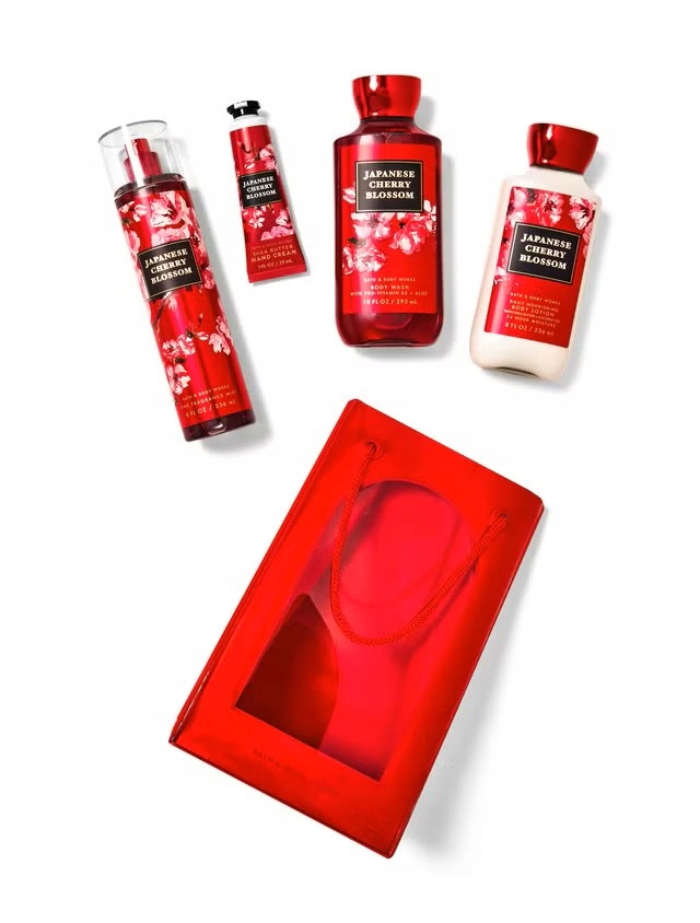 Bath&Body Works Japanese Cherry Blossom zestaw 4 kosmetyki
