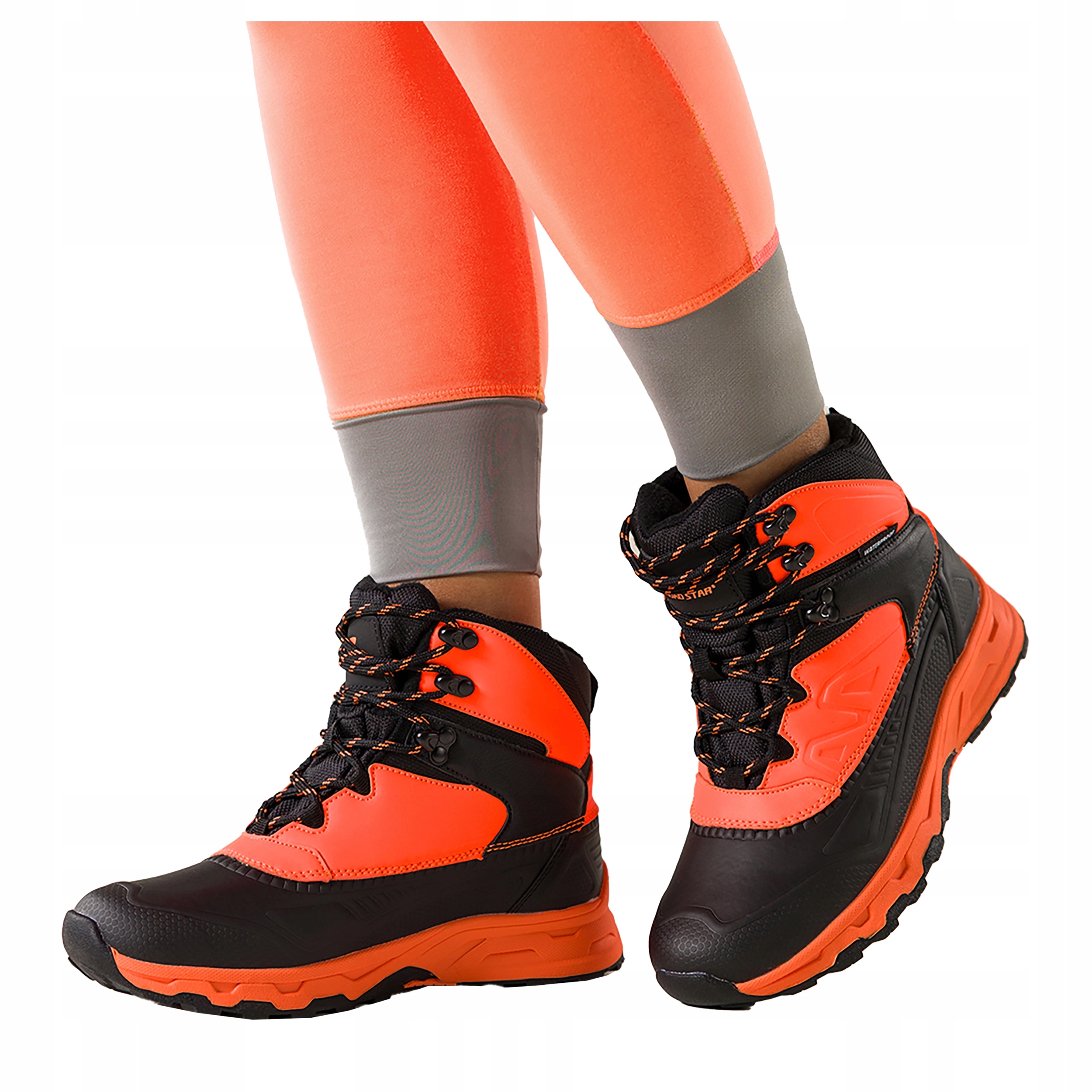 Černé Trekingové Boty Dámské Sportovní Běžící Podrážky Pohodlné r 36