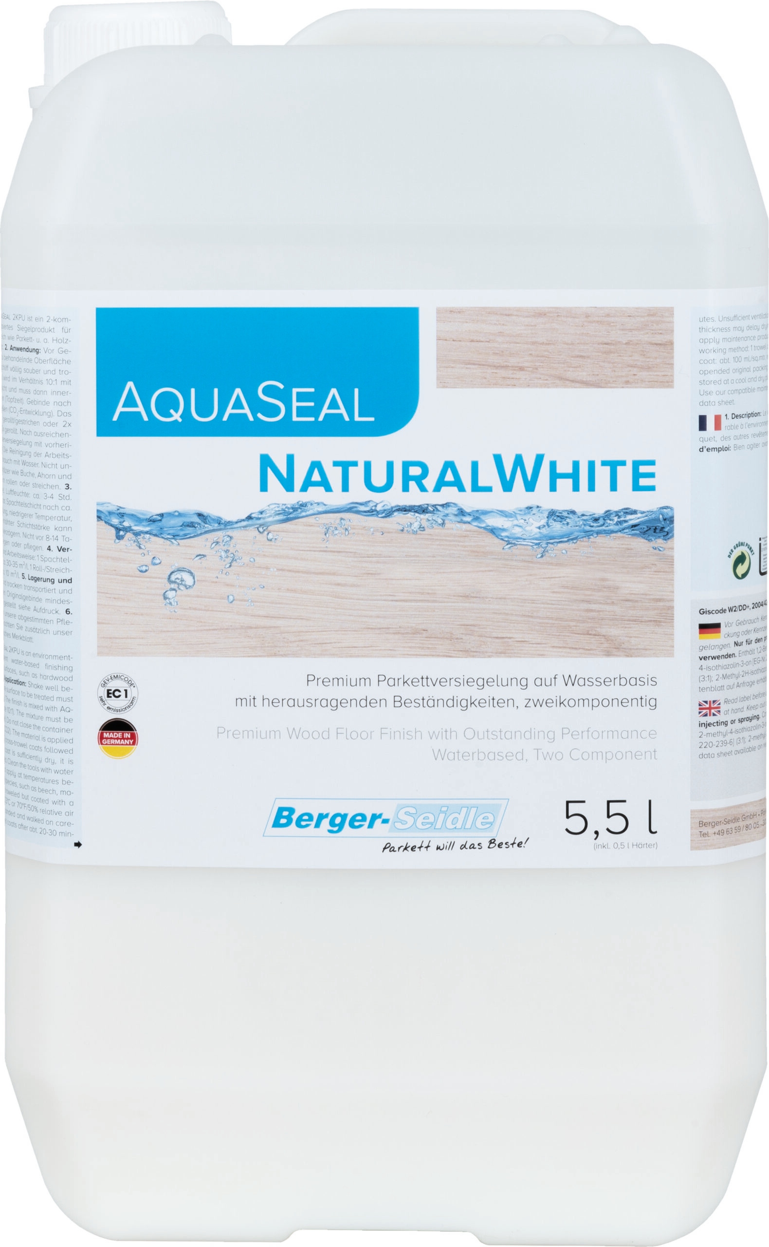 Berger AquaSeal NaturalWhite 5,5 l
