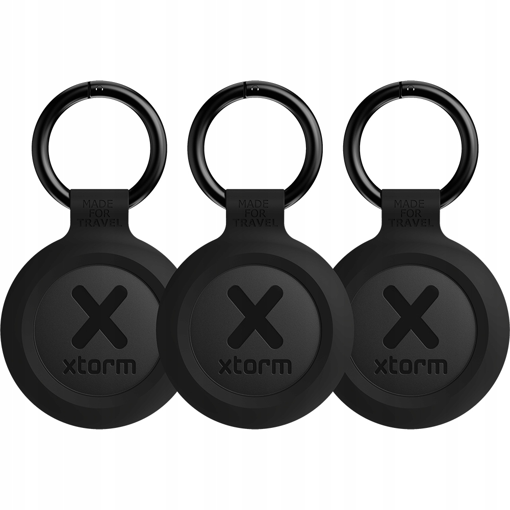 Smart keychain Xtorm czarny 3 szt. do Android/iOS