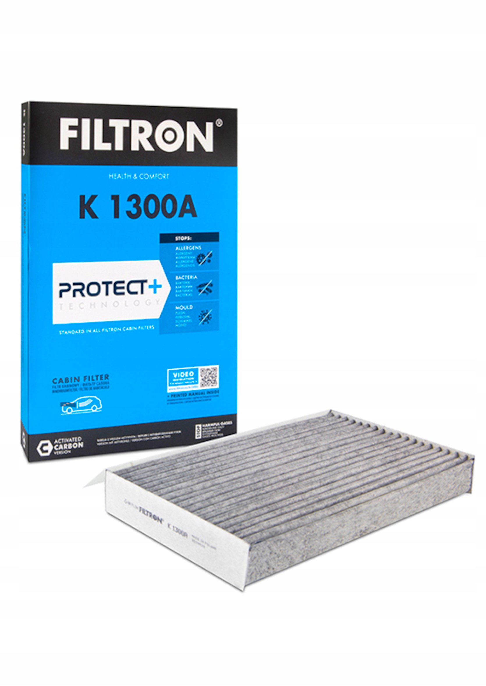 

Filtron Filtr Kabinowy K1300A Węglo Megane CC III
