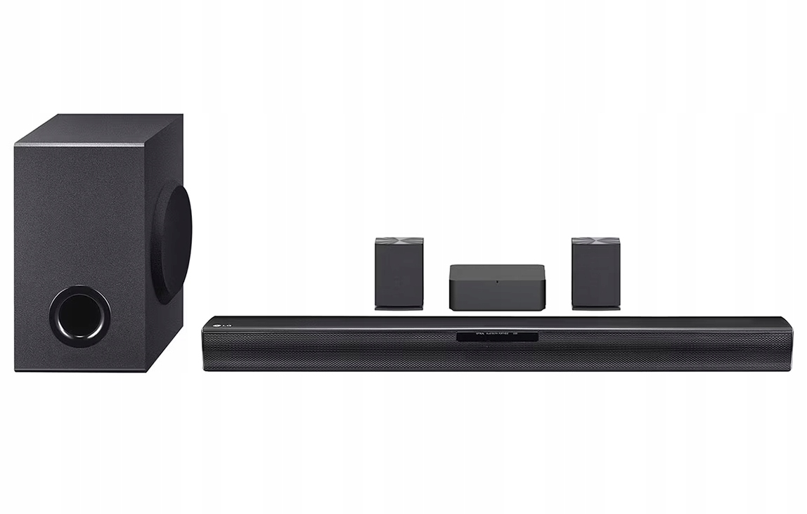 SOUNDBAR LG SQC4R 220W 4.1 BLUETOOTH USB ZADNÉ BEZDRÔTOVÉ REPRODUKTORY SUB