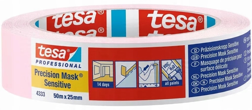 

Taśma malarska maskująca precyzyjna 50m 25mm Tesa