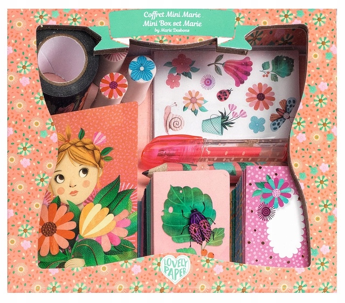 DJECO 03677 MINI ZESTAW DO PISANIA LISTÓW MARIE