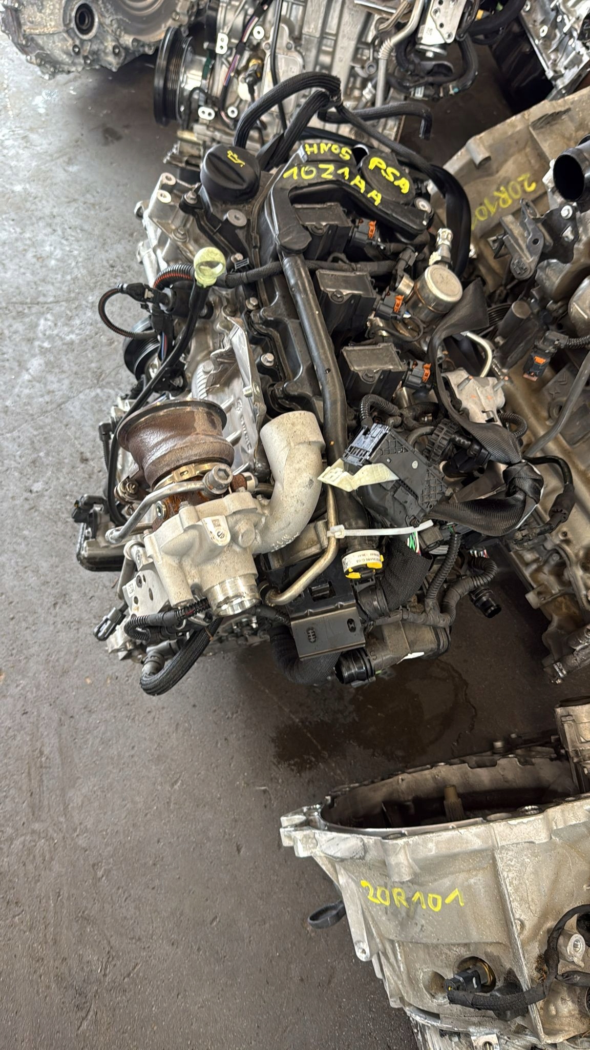 engine complete OPEL PEUGEOT 10Z1AA HN05 PSA