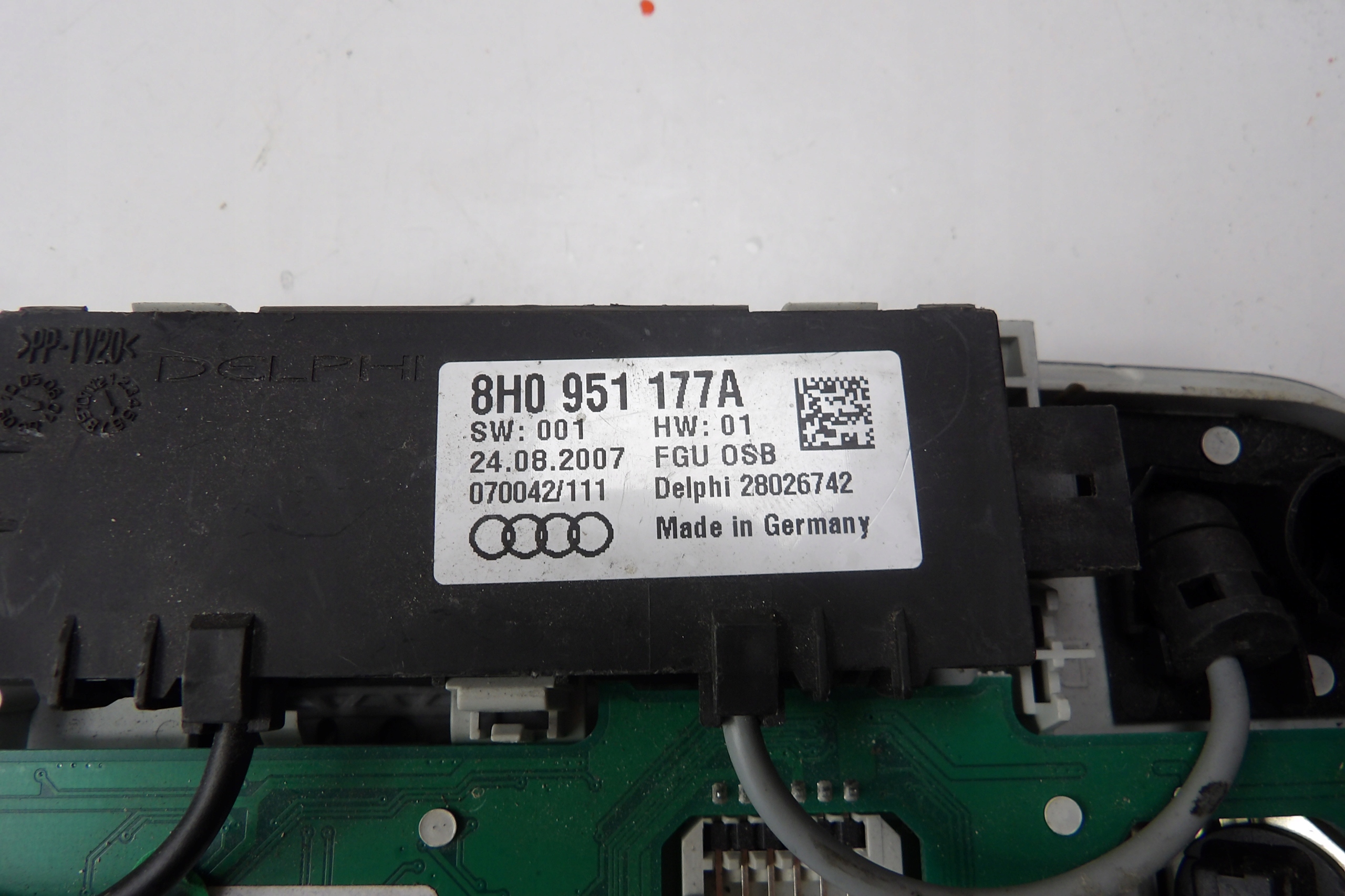 AUDI TT 8J Feux phare Interne Cabine