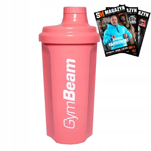 

Gymbeam Koralowy Szejker 500ml Szczelny Solidny