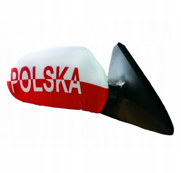 Nakładka Flaga na lusterka z napisem 1p=2szt.