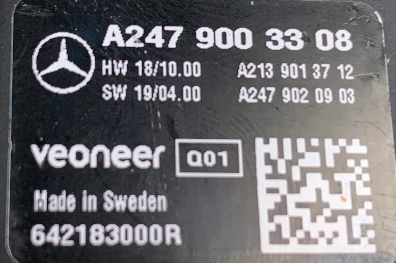 KAMERA SZYBY MERCEDES 167 253 290 A2479003308 Producent części Mercedes-Benz OE