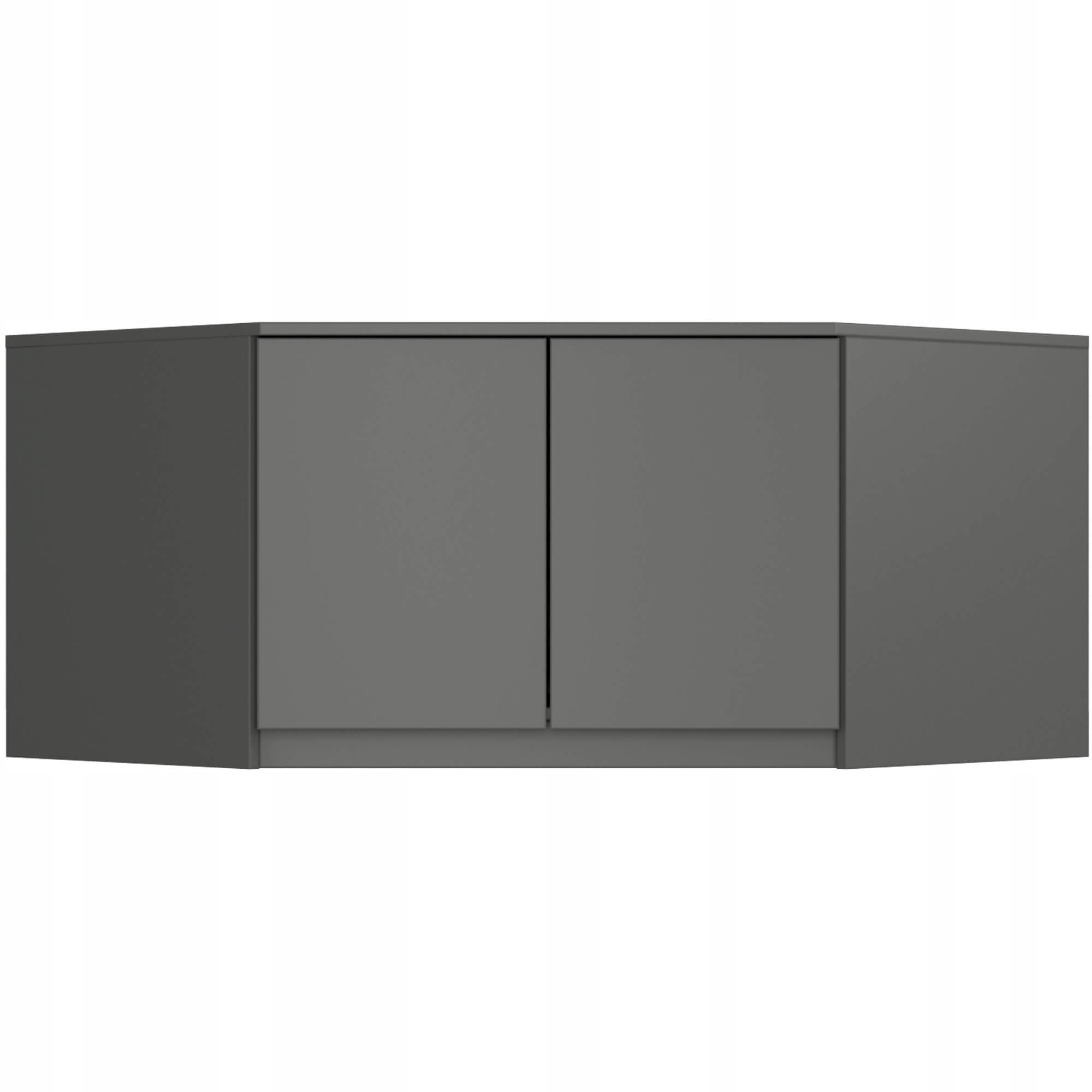 Nadstavec Na Skriňu S100 Grafitovo Sivý Akd